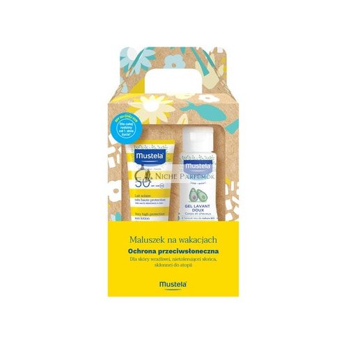 Mustela Baba Szabadság Szett - Napvédő Tej 40 Ml és Gyengéd Zselé 100 Ml