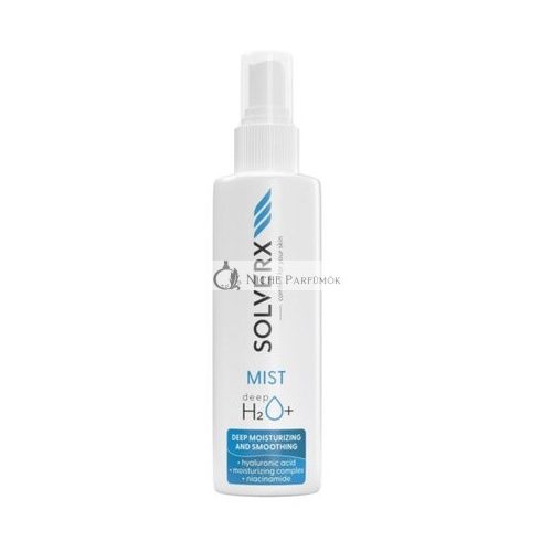 Deep H2O+ Mély Hidratáló Frissítő Permetező 150ml SOLVERX