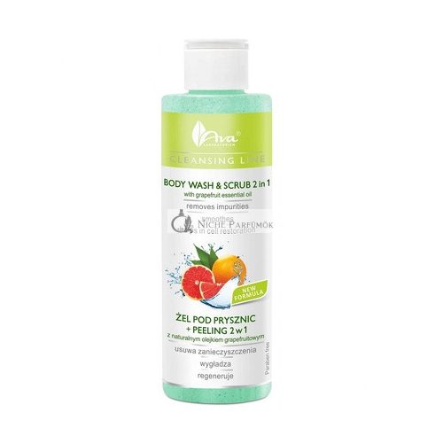 Ava Laboratorium Arctisztító Radírozó Zselé, Grapefruit, 200ml