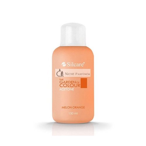 Silcare Duftender Acetonfreier Nagellackentferner Der Garten der Farben Melone Orange, 150ml