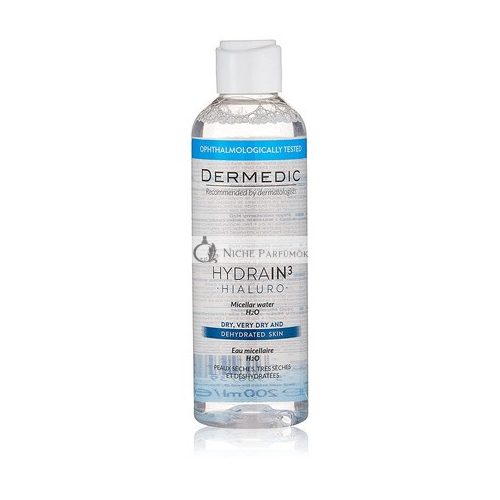 DERMEDIC HYDRAIN 3 HIALURO Micellás Víz, 200ml