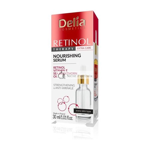 Delia Cosmetics Retinol Therapie Nährendes Serum für Jeden Hauttyp 50ml