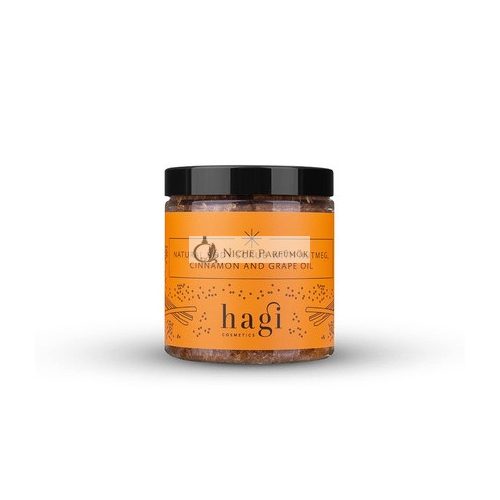 Hagi Natur Peeling mit Hanf- und Macadamianussöl 280 g - Veganes Hautpflegeprodukt