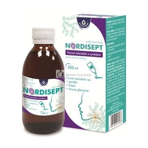 Nordisept Izlandi Mohával és Cinkkel, 150 ml