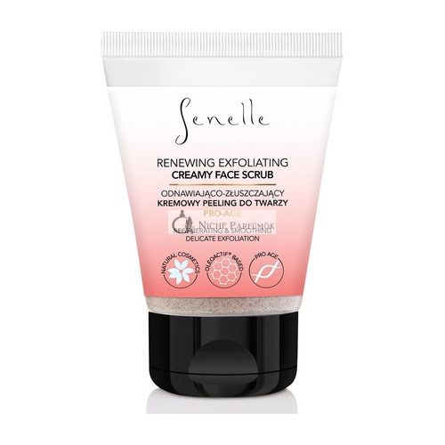 Senelle Revitalisierendes Gesichtspeeling, sanfte Peeling-Formel, Kokos-Exfoliator, 100ml