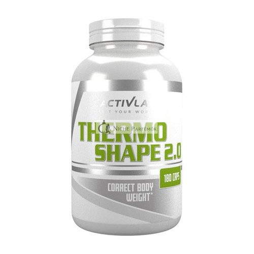 Thermo Shape 2.0 Egyedi Kombináció: Keserű Narancs Kivonat, Zöld Tea, Garcinia Cambogia, L-Carnitin és Koffein 60 Kapszula