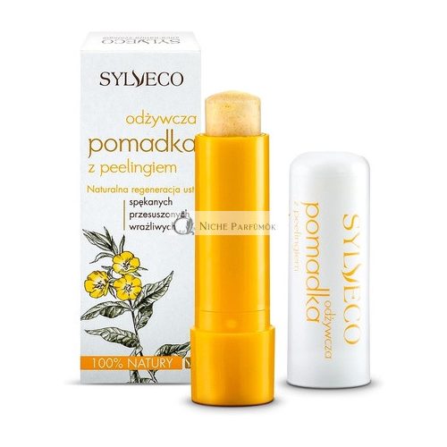 Sylveco Tápláló Ajakbalzsam Hámlasztással 4,6g