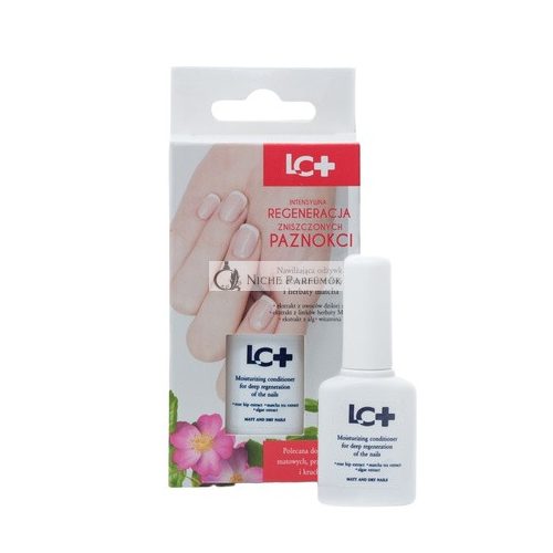 Lc+ Feuchtigkeitsspendender Nagelconditioner mit Rosenauszug und Matcha-Tee, 11ml