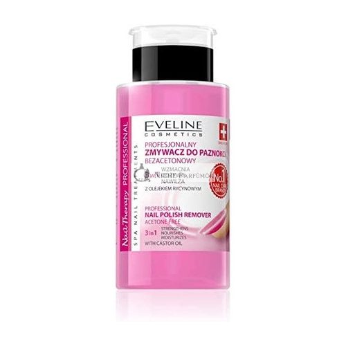 Eveline Cosmetics Professioneller Nagellackentferner 3 in 1, 190ml