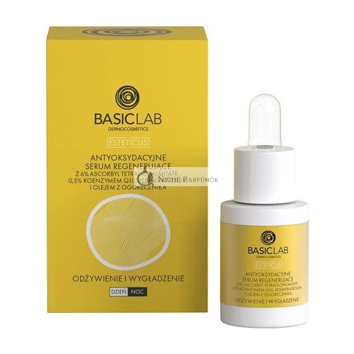 Basiclab Antioxidatives Regenerationsserum Ernährung und Glätte, 15ml