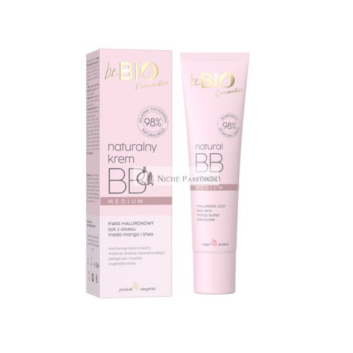 BeBio EWA CHODAKOWSKA Natürliche BB-Gesichtscreme für Frauen Mittel, 30ml