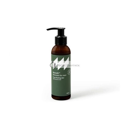 Monolit Peeling Arctisztító Gél Laktikus Savval Férfiaknak, 150ml