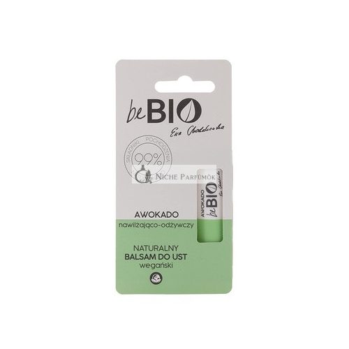 beBIO Natürlicher Nährstoff Avocado Lippenbalsam, 5g