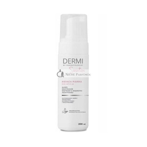 Dermi Calm Pro Érzékeny Tisztító Hab - 200 ml Reaktív Vascularis Bőrre