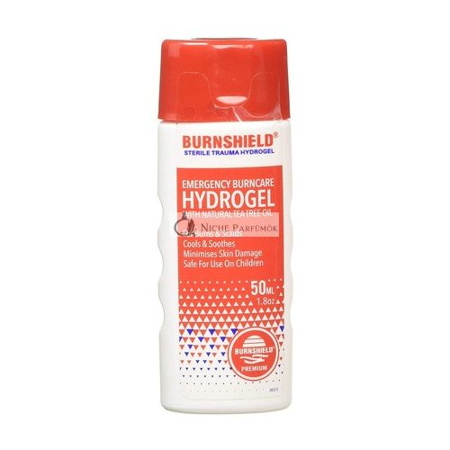 Burnshield Hidrogél Kisebb Égési Sérülések, Forrázások és Napégés Kezelésére, 50 ml