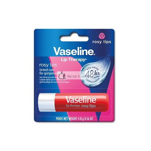 Vaseline Lippenpflege Rosé Tönung mit Mandel- und Rosenöl, 4,8g