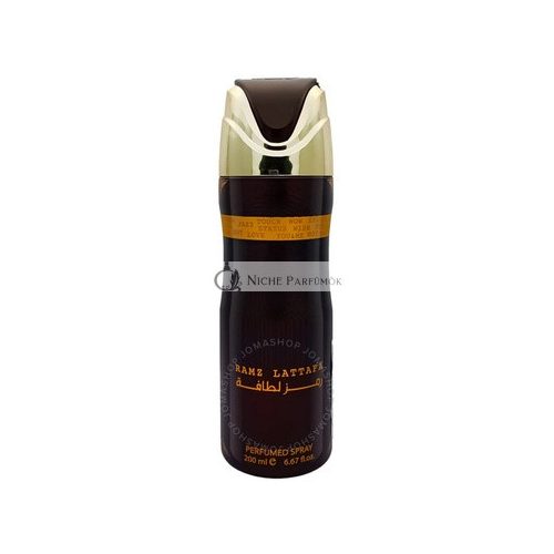 Lattafa Ramz Gold Deodorant Spray, 200ml