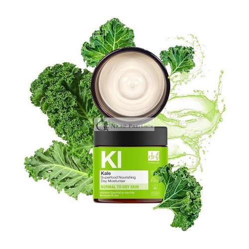 Dr Botanicals Superfood Tápláló Nappali Hidratáló Káposztával és Kakaóvajjal, 60ml