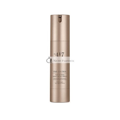 -417 Totes Meer Kosmetik Zeitumkehr Nacht-Gesichtsserum, Multi-Aktions Anti-Aging Veganes Serum, Jojobaöl und Sheabutter, 50ml