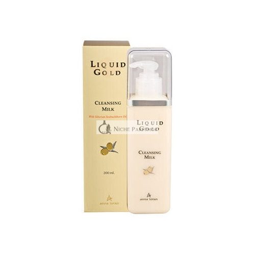 Anna Lotan Liquid Gold Tisztító Tej, 200ml