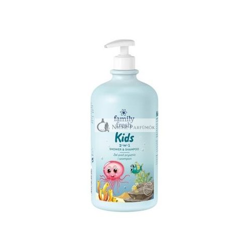 Kinder Duschgel und 2-in-1 Shampoo für Kinder, 1000ml