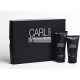 CARL&SON Férfi Arcápoló Szett Gél Tisztítóval 100ml és Arcradírral 75ml - Anti-Aging Vegán Tisztítás és Hámlasztás Minden Bőrtípusra