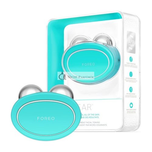 FOREO BEAR Smart Mikrocurrent Gesichts-Lifting-Gerät, Doppelkinn-Reduzierer, Gesichtsskulptor und Kiefertrainer