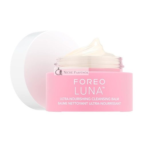 FOREO LUNA Reinigungsbalsam Sanfter Make-up Entferner Wasserloser Gesichtsreiniger Augen-Make-up Entferner Veganes Reinigungsöl Feuchtigkeitsspendender Reiniger Vitamin E Sheabutter Für alle Hauttypen, 75ml