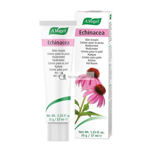 A.Vogel Echinacea Creme Tägliche Gesichtsfeuchtigkeit für Frauen und Männer mit empfindlicher, problematischer oder zu Akne neigender Haut 35g