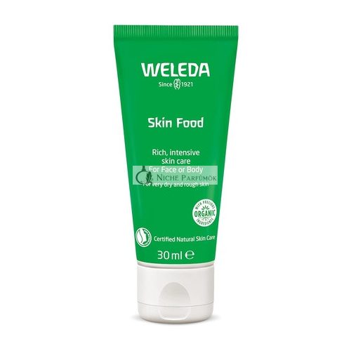 Weleda Skin Food Feuchtigkeitscreme für Trockene und Raue Haut, 30ml