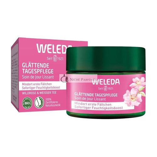 Weleda Bio Glättende Tagescreme Wilde Rose & Weißer Tee