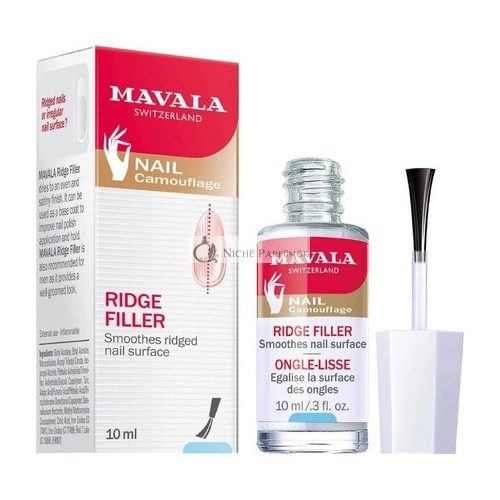 Mavala Ridge Filler Smooth Nail Base, 10ml