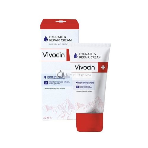 Vivocin Hydration und Reparaturcreme 30ml - Medizinische Hautpflege für Permanent Make-up, Tattoos oder Laserbehandlungen