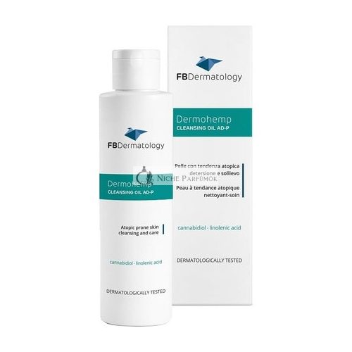 FB Dermatology Dermohemp Tisztító Olaj, 150ml