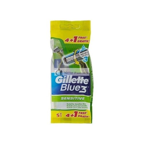 Gillette Blue 3 Sensitive Eldobható Borotvák