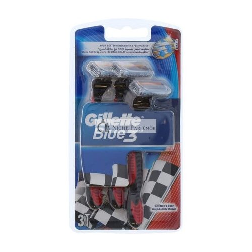 Gillette Blue 3 eldobható borotvák, 3 hüvelyk