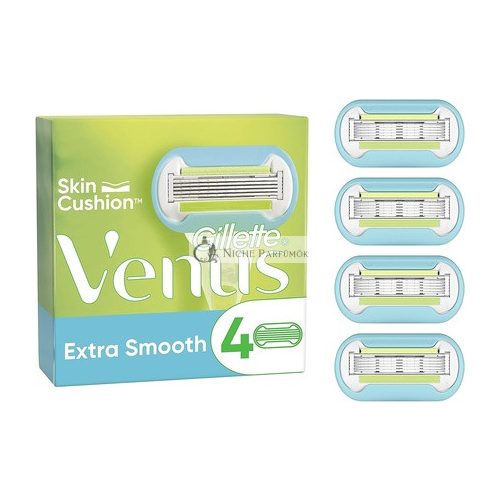 Gillette Venus Extra Smooth Rasierklingen für Frauen 4 Stück