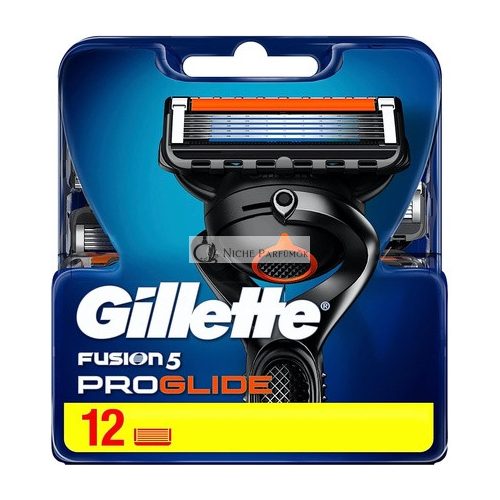 Gillette Fusion 5 ProGlide Rasierklingen mit Trimmerklinge - 12 Ersatzklingen