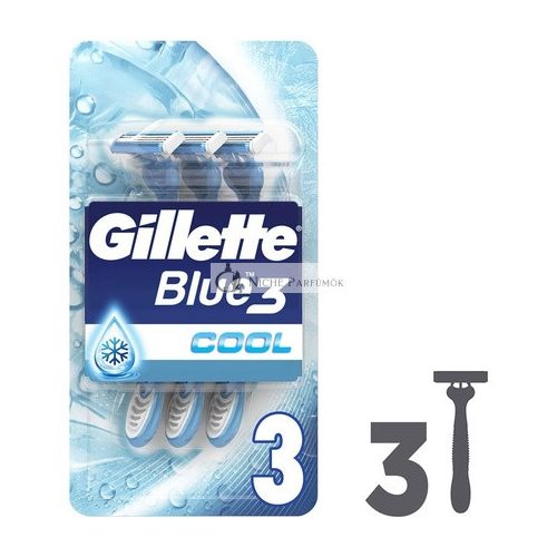 PARAFARM Gillette Blue 3 Rasierer Cool.PA Standard Single, 1 Stück