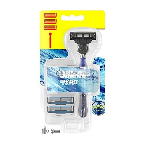 Gillette Mach3 Startgriff + Klingen für Männer