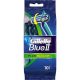 Gillette Blue II Plus Slalom Rasierer Packung mit 10