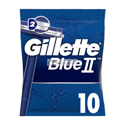 Gillette BlueII Einwegrasierer für Männer - 10er Pack