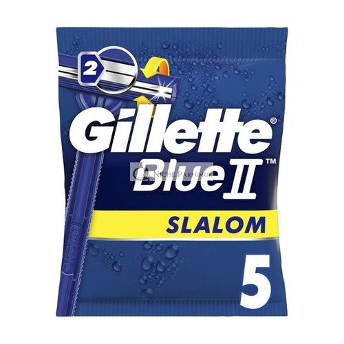 Gillette Blue II Férfi Eldobható Borotvák - Slalom 5 Darab