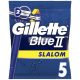 Gillette Blue II Férfi Eldobható Borotvák - Slalom 5 Darab