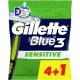 Gillette Blue3 Sensitive Eldobható Borotva 5 db