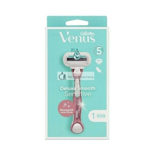 Venus Extra Smooth Sensitive Roségold Rasierer mit 1 Kopf