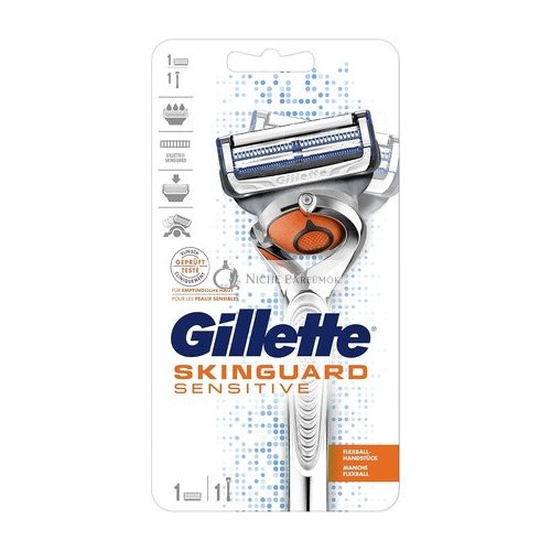 Gillette SkinGuard Sensitive Herrenrasierer Klinisch Getestet für Empfindliche Haut