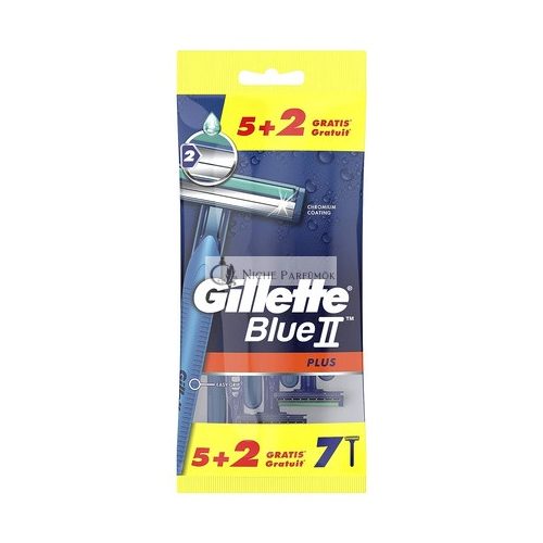 Gillette Eldobható Borotva Blue II Plus 5+2