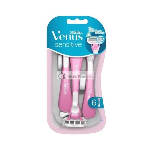 Gillette Eldobható Borotvák Venus Sensitive - 6 Darab