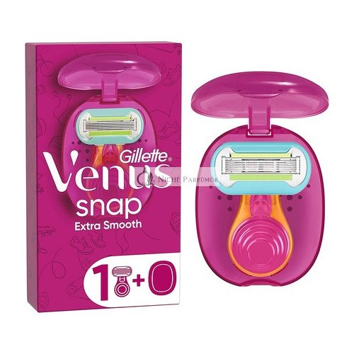 Gillette Venus Extra Smooth Snap Női Borotva 1 Borotvapengével és Kenőcscsíkkal Avokádó Olajjal